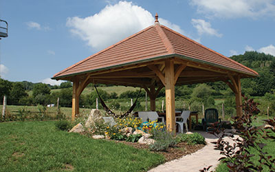 Pergolas traditionnelle en bois